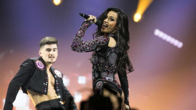 Chanel en el ensayo de Eurovisión / RTVE
