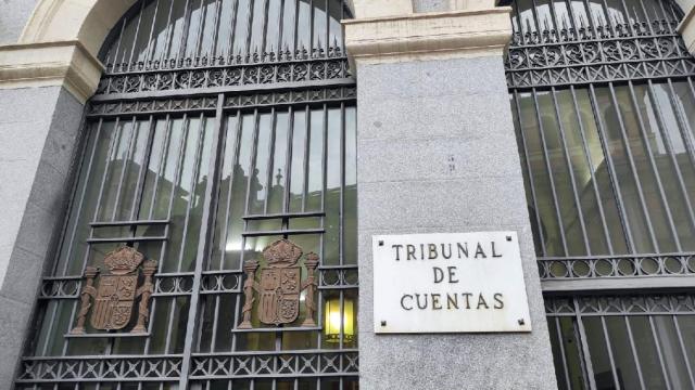 Fachada del Tribunal de Cuentas, que acoge una vista previa al juicio por malversación contra ex líderes 'indepes' vinculados al 'procés' / EUROPA PRESS