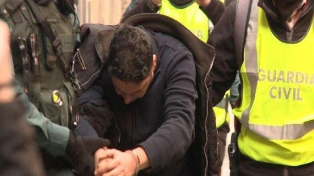 Imagen de la detención de un presunto yihadista en España / EUROPA PRESS