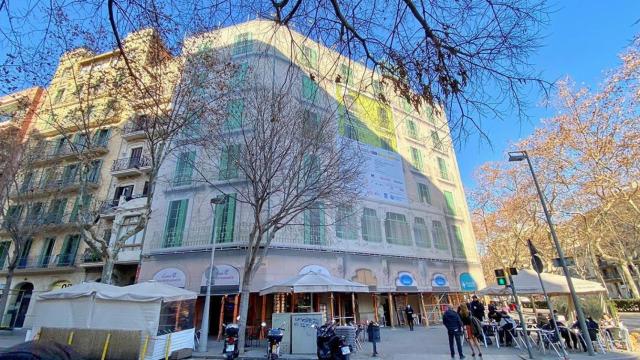 Las obras de rehabilitación en la manzana eficiente de Habitat Futura en Barcelona / VR - CG