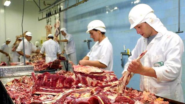 Imagen de archivo de la actividad en uno de los mataderos de España / EFE