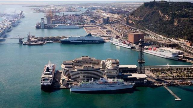 Vista general del Puerto de Barcelona, el mayor del Mediterráneo en el sector cruceros / EP