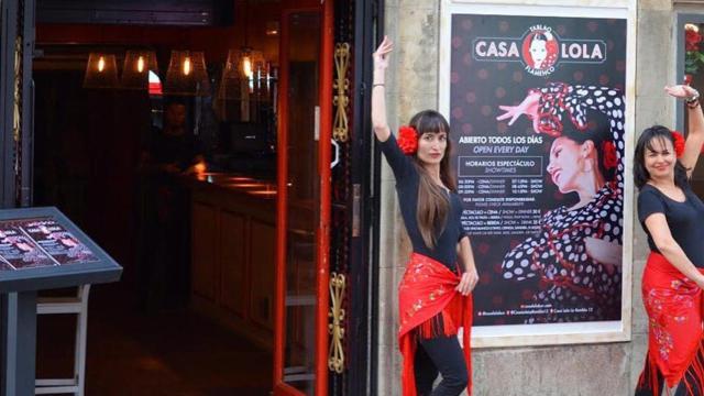 El tablao Casa Lola en Las Ramblas de Barcelona / CASA LOLA
