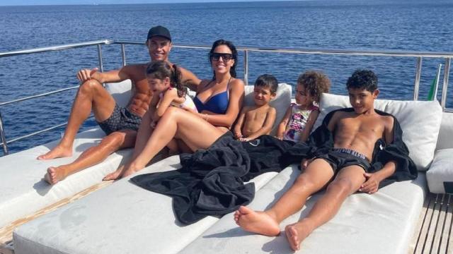 Cristiano Ronaldo y Georgina Rodríguez, de vacaciones en Mallorca /INSTAGRAM