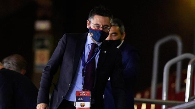Bartomeu, en el palco del Camp Nou | EFE