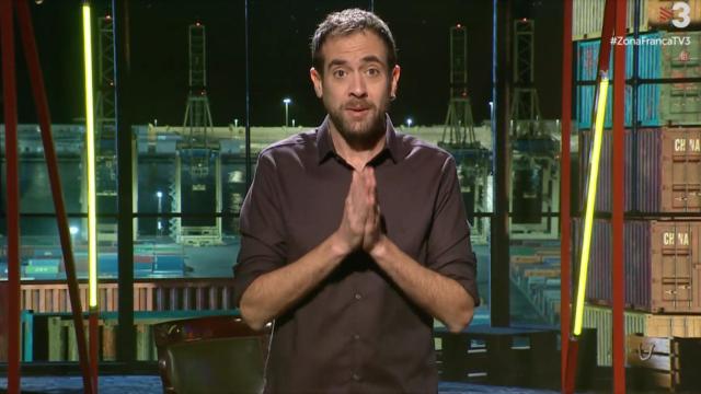 Joel Díaz, presentador del programa Zona Franca de TV3 y colaborador de Catalunya Ràdio / TV3