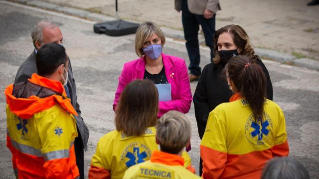 Alba Vergés, consejera catalana de Salud, durante un acto oficial / EP