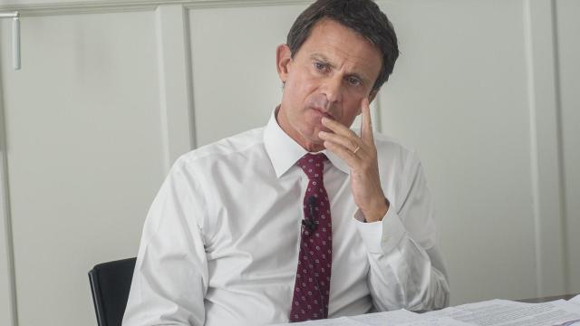 El exconcejal del Ayuntamiento de Barcelona y ex primer ministro de Francia, Manuel Valls / LENA PRIETO