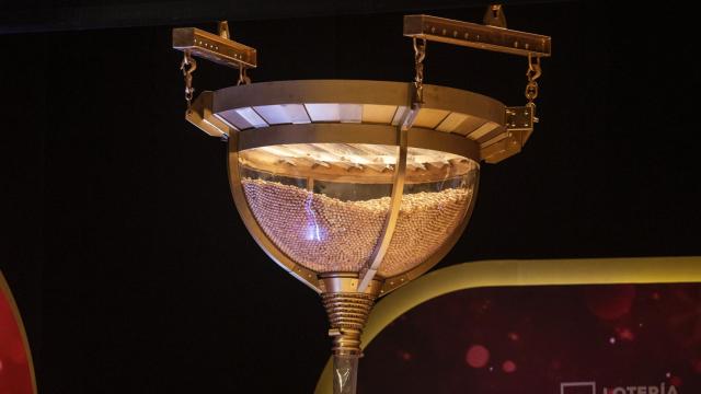 El bombo del sorteo de Navidad / EUROPAPRESS