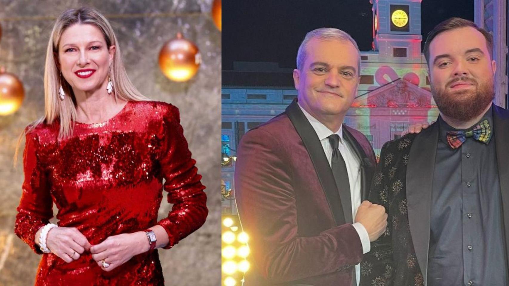 Anne Igartiburu, Ramón García e Ibai Llanos / EP