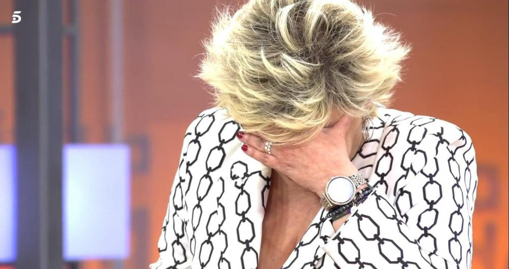 Terelu Campos se derrumba en el plató de 'Viva la vida' / MEDIASET