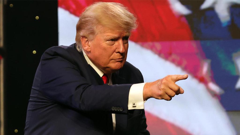 El expresidente de Estados Unidos Donald Trump en una imagen de archivo - EFE/EPA/ADAM DAVIS