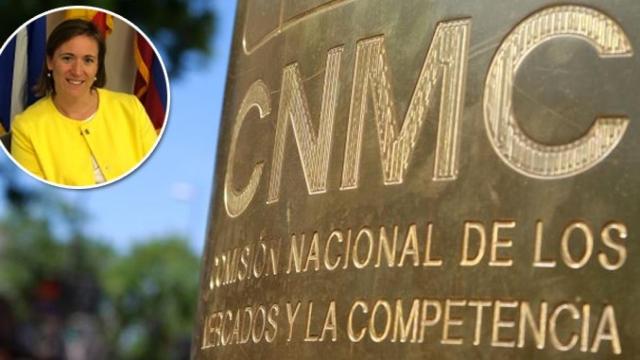 Beatriz de Guindos, sobrina del ministro de Economía, y la entrada de la CNMC / FOTOMONTAJE DE CG