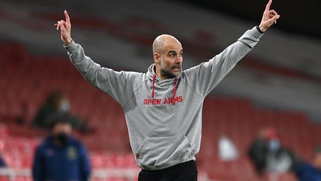 Se filtra el vídeo de Guardiola totalmente desatado | EFE
