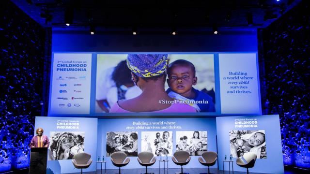 Imagen del II Foro Global de Neumonía Infantil celebrado en CaixaFórum Madrid / FUNDACIÓN LA CAIXA