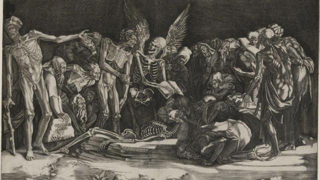 'Los esqueletos' (1518) / AGOSTINO MUSI
