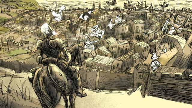 Las geografías de Cervantes en Barcelona