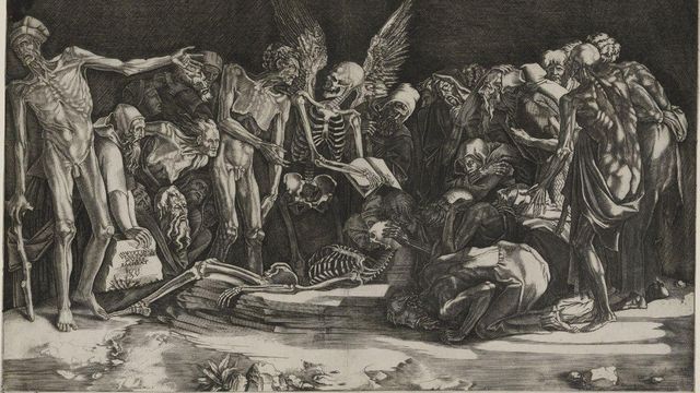'Los esqueletos' (1518) / AGOSTINO MUSI