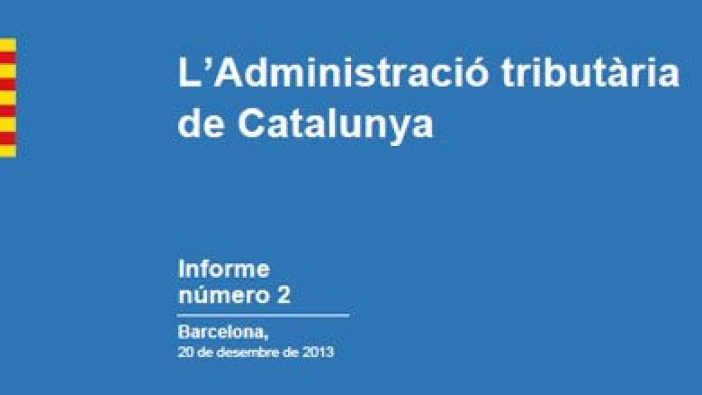 Informe del Consejo Asesor para la Transición Nacional sobre la implementación de una administración tributaria en una hipotética Cataluña independiente