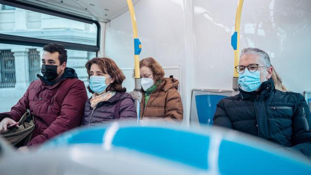 transporte mascarilla