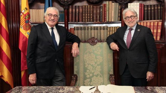 José Bogas, consejero delegado de Endesa, y Josep Sánchez Llibre, presidente de Foment / FOMENT