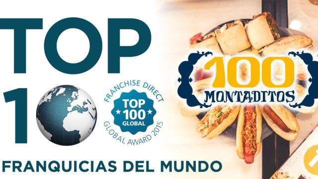 top 100 global franquicias montaditos