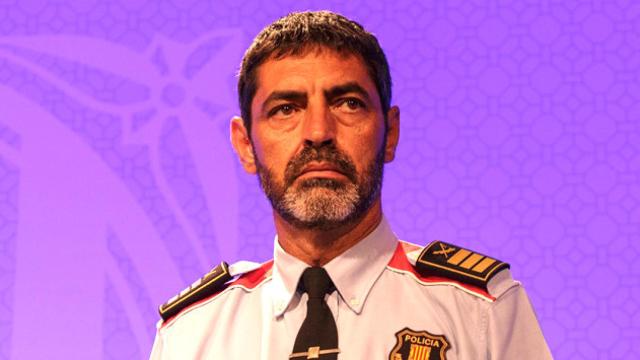 El mayor de los Mossos d'Esquadra, Josep Lluís Trapero / EFE