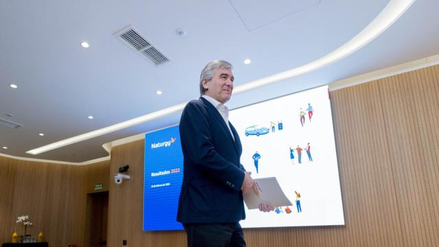 Francisco Reynés, presidente de Naturgy, antes de la presentación ante la prensa de los resultados de 2022 / EP
