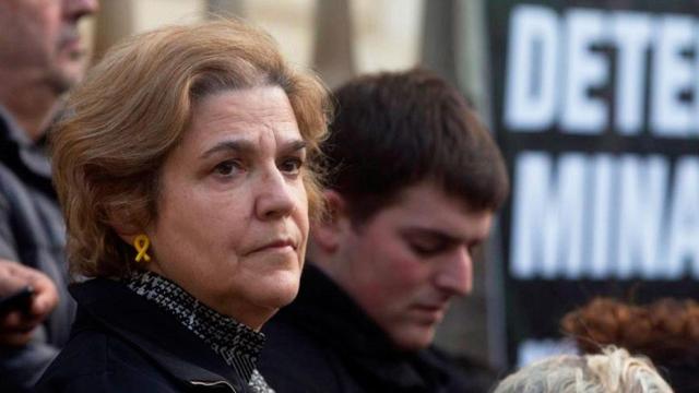 La tertuliana Pilar Rahola, en una protesta independentista / CG