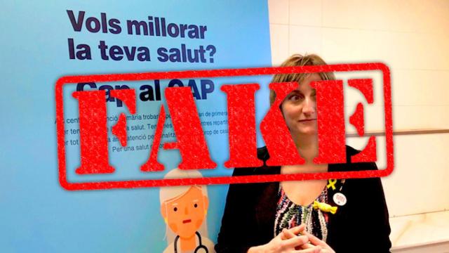 La 'consellera' de Sanidad de la Generalitat, Alba Vergés, presentando la campaña #CapAlCAP / TWITTER