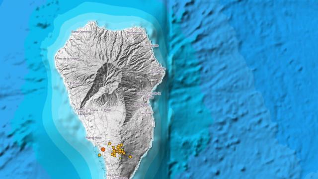 Terremotos en Fuencaliente, al sur de La Palma / IGN