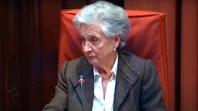Marta Ferrusola, esposa de Jordi Pujol, expresidente de la Generalitat / YOUTUBE