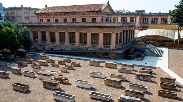 Necrópolis Paleocristiana de Tarragona, en la que el joven cometió los robos / MNAT