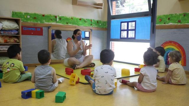 Un aula antes de la vuelta al cole / EP