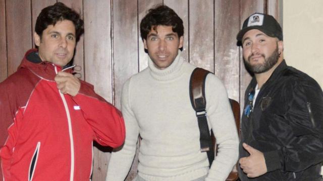 Una foto de Francisco y Cayetano Rivera