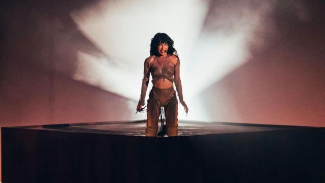 Loreen interpreta 'Tattoo' en la primera semifinal de Eurovisión / UER