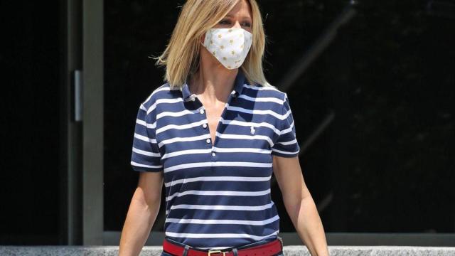 La presentadora Susanna Griso con una mascarilla / EP