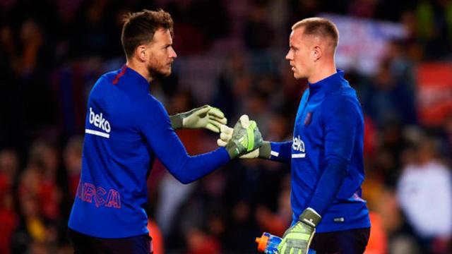 Neto y Ter Stegen, porteros del Barça | EFE