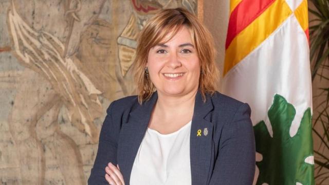 La alcaldesa de Figueres, Agnès Lladó, en un posado institucional / TWITTER