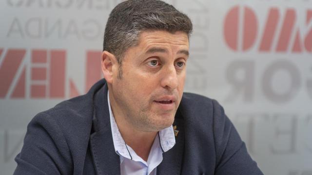 El alcalde de Sant Vicenç de Montalt, Javier Sandoval / LENA PRIETO