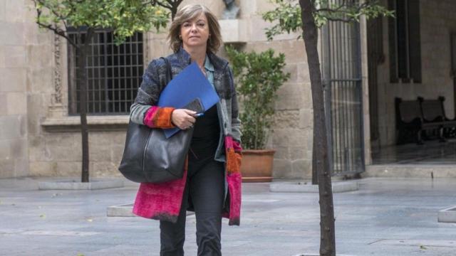 Meritxell Borràs, consejera de Gobernación, principal investigada por la compra de urnas para el referéndum, en una imagen de archivo / EFE