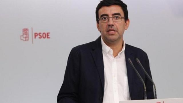 El portavoz de la gestora del PSOE, Mario Jiménez