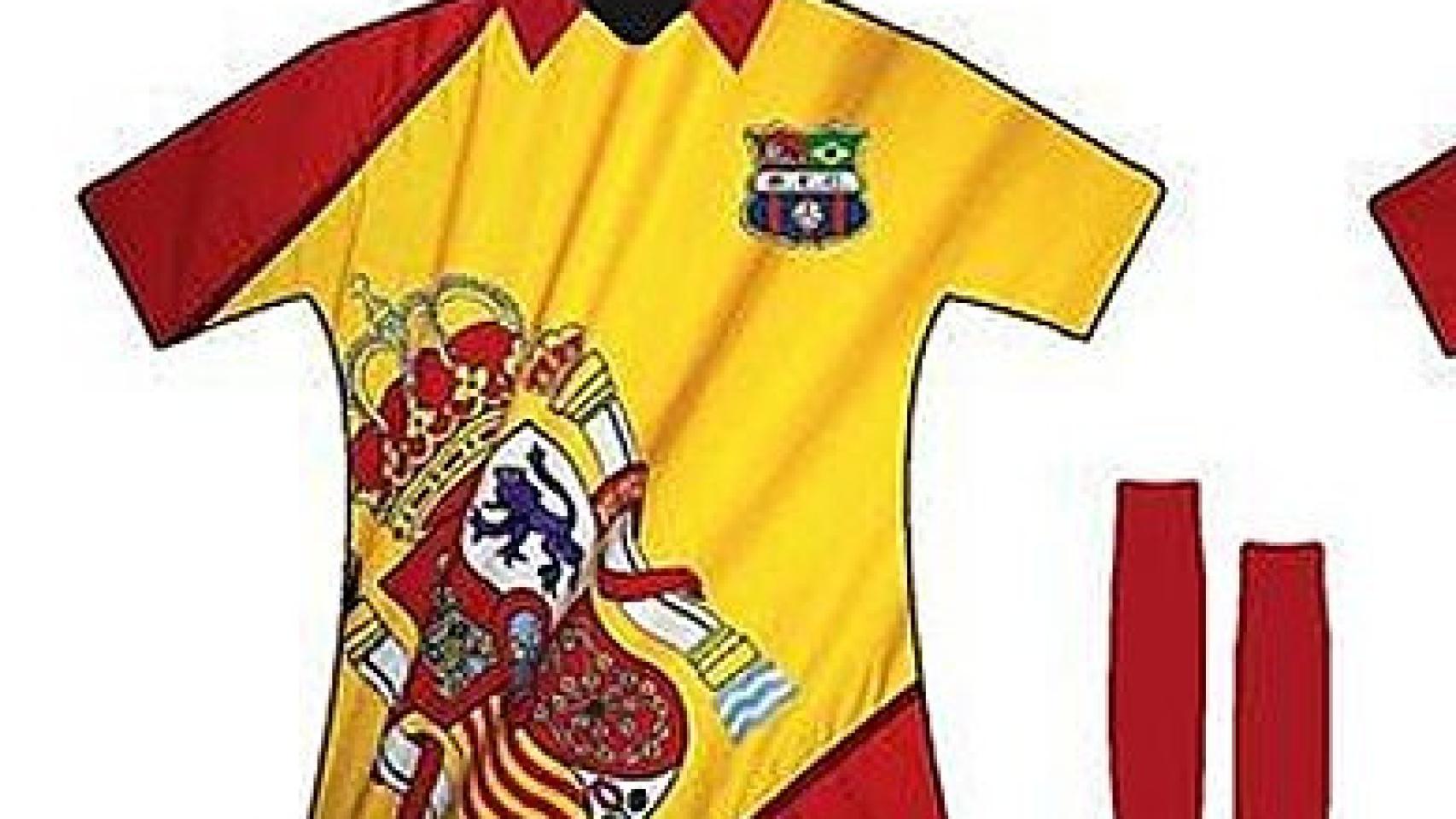 Tercera equipación del Barcelona Esporte Clube de Río de Janeiro