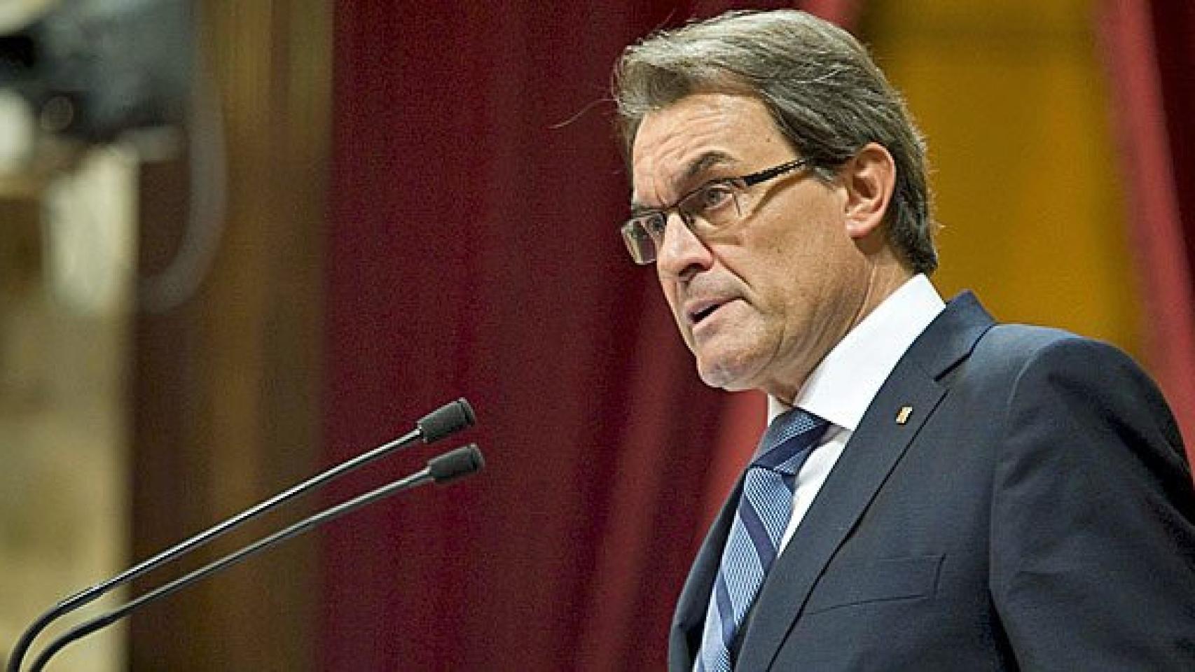 El presidente de la Generalidad, Artur Mas