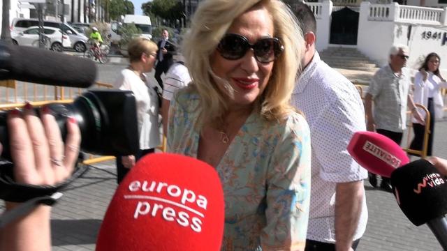 Rosa Benito en el homenaje a Rocío Jurado en Chipiona EP