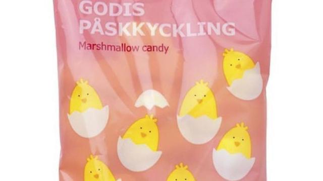 Una foto de las golosinas contaminadas de Ikea / EE