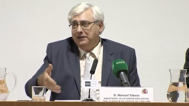 Manuel Táboas, magistrado del Tribunal Superior de Justicia de Cataluña / UNED
