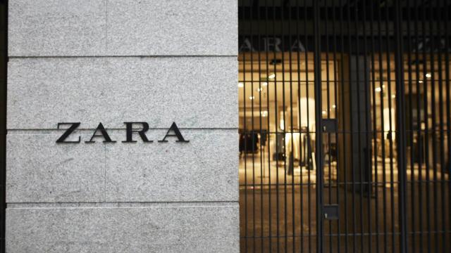 Letrero de un local de Zara, del grupo Inditex / EP