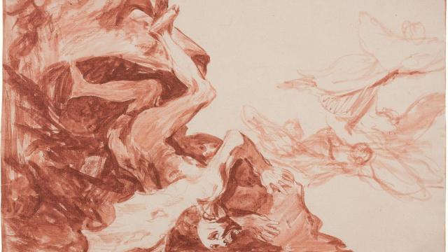 'La desesperación de Satán', de Francisco de Goya
