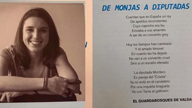 El poema 'De monjas a diputadas'